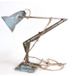 A mid century Herbert Terry anglepoise lamp with three step base.Condition Reportoriginal paint.