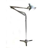 A mid 20th century floor standing Anglepoise lamp.