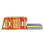 A small collection of vintage Penguin paperback books; together with two Folio Society books - The