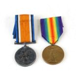 A WW1 Army Service Corps medal pair named to T2-11597 DVR. R.J. SEECKINGS. A.S.C.