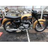 A 1958 Triumph Thunderbird 6T project, registration number YPX 595, frame number 015127, engine