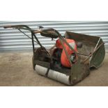 An ATCO self-propelled grounds mans lawnmower with Villiers petrol engine, with 70cms (28ins) cut