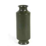 A Chinese tea dust glaze vase of cylindrical form, 25.5ins (10ins) high.Condition ReportGood overall