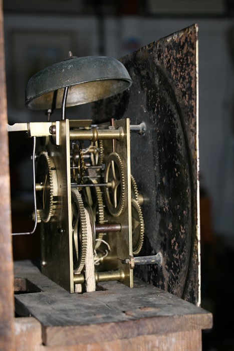 A 19th century 30-hour longcase clock, the painted dial with Roman numerals, signed 'Matthews, - Image 2 of 4