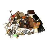 A quantity of collectables to include penknives, pens, lighters and other items.