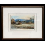 Edward W Ball - Buildwas Abbey, Shropshire - signed & dated 1930 lower right, watercolour,