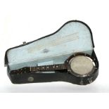 A Walliostro Zither mandolin, cased, 54cms (21.25ins).