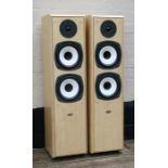 A pair of Eltax Symphony 8.3 speakers.