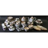 A Paragon bone china tea service; together with a Japanese eggshell tea service; other ceramic items