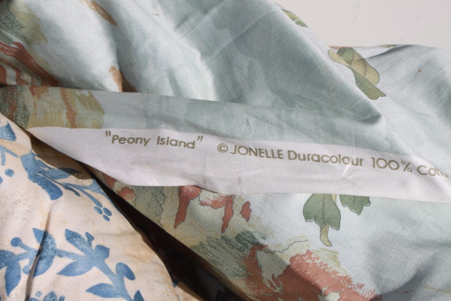 A quantity of part rolls of fabric to include Jonelle Duracolour - Peony Island & Imari, - Image 5 of 6