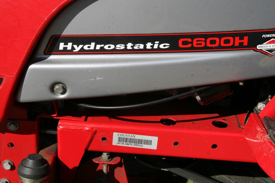 A Countax C600H Hydrostatic ride-on lawn mower / smallholder tractor with ten cutting heights, - Image 5 of 5