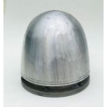 An aluminium aircraft propeller nose cone, suitable for re-purposing, 34 cm, 13« inches diameter