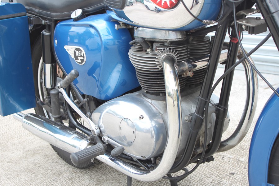 A 1962 BSA A65 Star Twin, registration no. AJM 540A, frame no. A50 5824, engine no. A65 3879, - Image 5 of 12