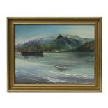 Don Goldie (modern British) - Ben Nevis - signed & dated '78 lower right, oil on board, 40 by