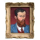 A Rolfe (?) (20th century school) - Portrait of a Bearded Gentleman - signed lower left, oil on