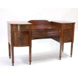 A 19th century mahogany sideboard