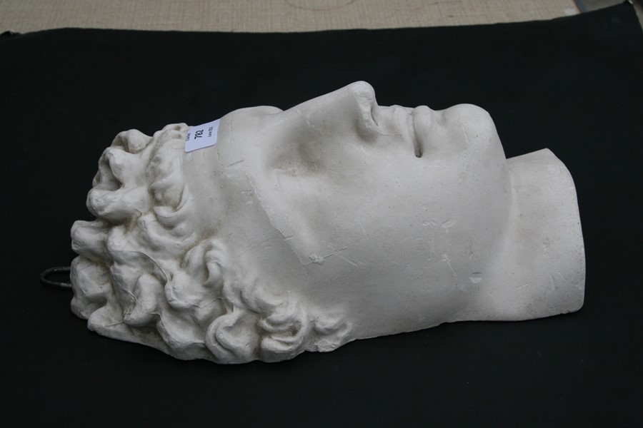 After the antique. A plaster cast mould of Michael Angelo's David, signed 'D Brucciani & Co. London' - Image 6 of 8