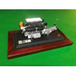 A GMP 1:6 scale limited edition replica of a Ferrari 250GT Berlinetta Passo Corto (SWB) engine, with