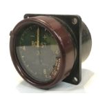 A military issue aircraft supercharge boost gauge, 6 cm, 2.5 inches diameter