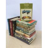 Assorted motoring volumes including Collier (Peter) and Horowitz (David) - The Fords; Bentley (