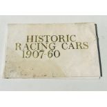 Pomeroy - Historic Racing Cars 1907 ? 60, containing 1 inch to 1 foot scale coloured plates of