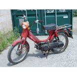 Circa 1975 Easy Rider moped project for restoration. No paperwork. Reg no. N533 NAE.