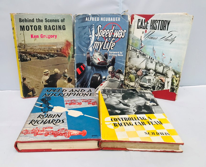 Assorted Motoring Volumes: Richards (Robin), Speed and a Microphone; Neubauer (Alfred), Speed was my