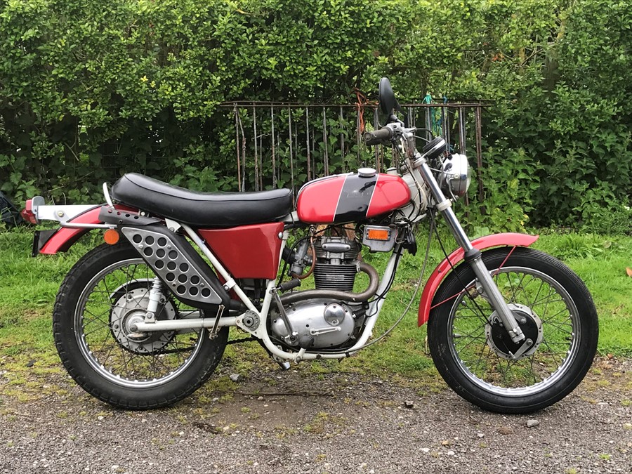 WITHDRAWN - BEING RE-OFFERED IN OR OCTOBER SALE - A 1972 BSA B25 SS Gold Star 250cc, registration to