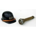 Mining interest: A CEAG Ltd brass safety torch approved by the Mines Department, Home Office & B.C.