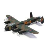 A Corgi Models Aviation Archive Lancaster Bomber, mounted on a plinthCondition Reportstand a/f