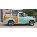 A 1965 Morris 1000 California style Traveller, registration no. CCG 289C, chassis no. MAW5-