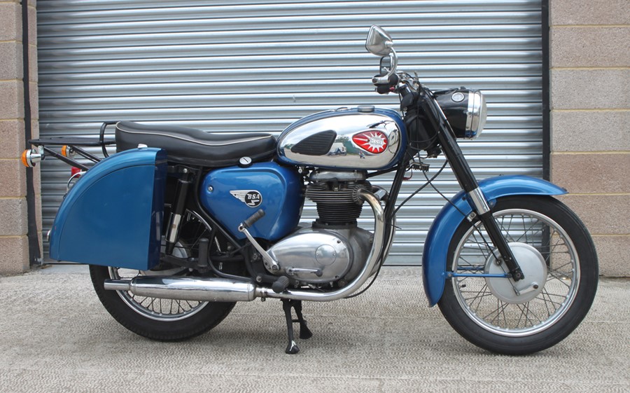 A 1962 BSA A65 Star Twin, registration no. AJM 540A, frame no. A50 5824, engine no. A65 3879,