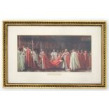 Frank O Salisbury (1874-1962) - The King's Offering - coloured print, signed in pencil to the