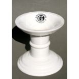 A G Rushbrooke (Smithfield) ceramic ham stand, 19cms 97.5ins) high.Condition Reportgood overall