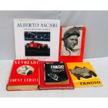 Italian Race Driver interest:Molter (Günther), Juan Manuel Fangio, World Champion; Hanson (