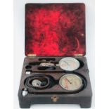 A RedEx upper cylinder compression gauge kit, in fitted case