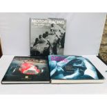 Three Motor Racing reference books: Tennant (John), Motor racing – The Golden Age 1900 – 1970; Laban