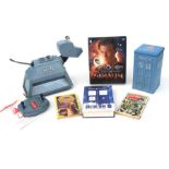 Dr Who interest. A remote control K9; together with other Dr Who related items.