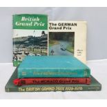 Assorted Grand Prix reference volumes: Posthumus (Cyril), The German Grand Prix; Hodges (David), The