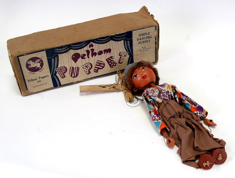 A Pelham Puppet - Cow Girl - boxed.Condition Reportbox lid split on one corner plus scuffs and