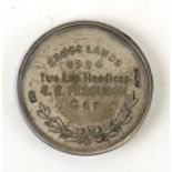 Brookland interest. A Motorcycle Club (founded 1901) silver medallion awarded to 'G E Fergusson (