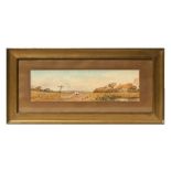H K Stone (early 20th century British) - Country Landscape Scene - signed lower left, watercolour,