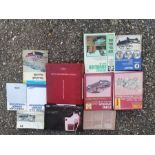 A quantity of assorted Ford & Vauxhall workshop and owner's handbooks including Console, Cortina,