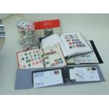 A large quantity of stamp albums, mainly British, including First Day covers; together with a