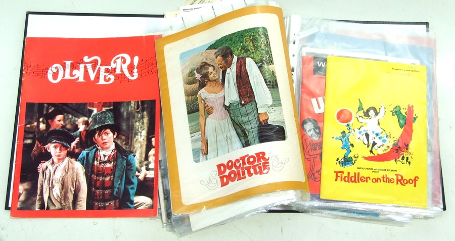 A quantity of theartre programmes from the 40's, 50's, 60's and 70's for various shows to include My - Image 2 of 5