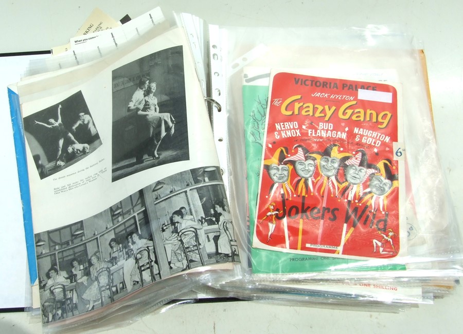 A quantity of theartre programmes from the 40's, 50's, 60's and 70's for various shows to include My - Image 3 of 5