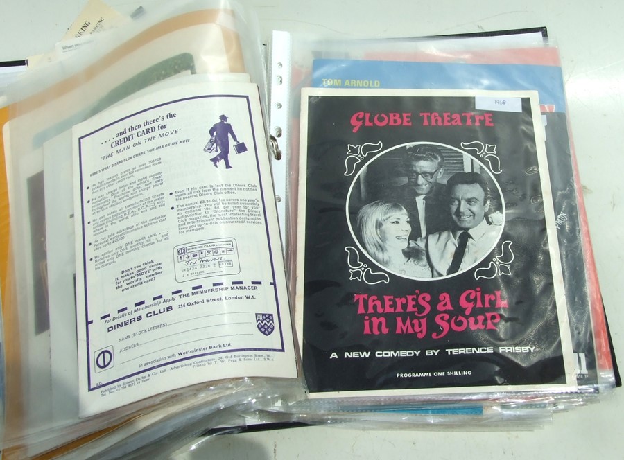 A quantity of theartre programmes from the 40's, 50's, 60's and 70's for various shows to include My - Image 5 of 5