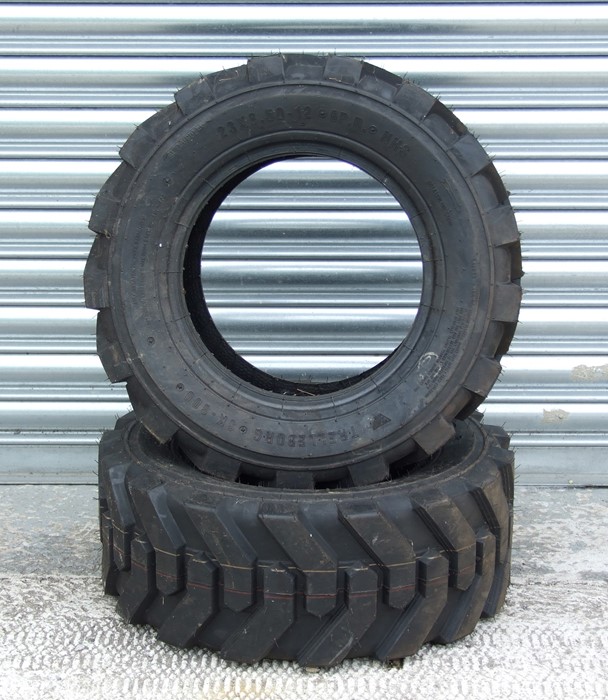 A pair of Trelleborg KS800 tyres.