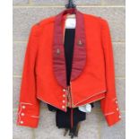 A 20th century Duke of Wellingtons West Riding Regiment Majors mess dress uniform by Gieves,