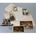 A WWI Royal Naval medal group named to 'M6631 A.C.C. Sewell E.R.A.4.R.N.; together with his